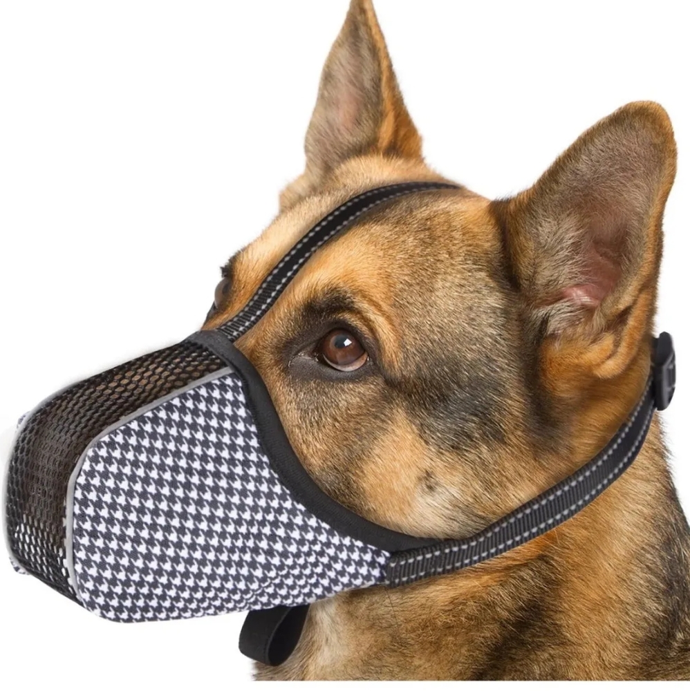 Starpetgo Soft Dog Muzzle Anti Biting Chewing Licking Size L